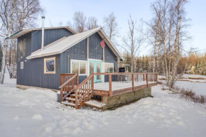 Scenic Waterfront Big Lake Home Fish, Boat, Sled!